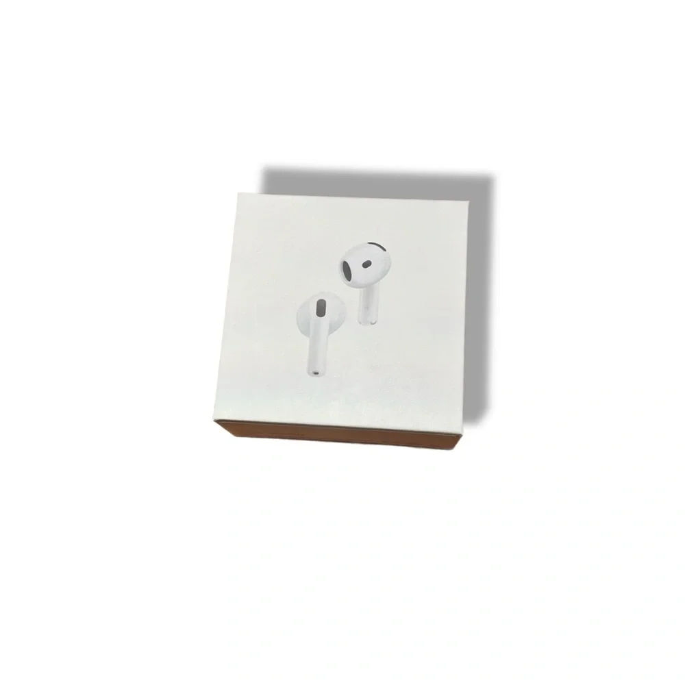 White Wireless Earbuds with Charging Case